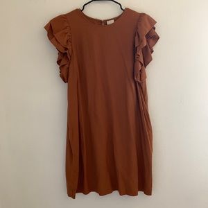 NWT a new day burnt orange dress